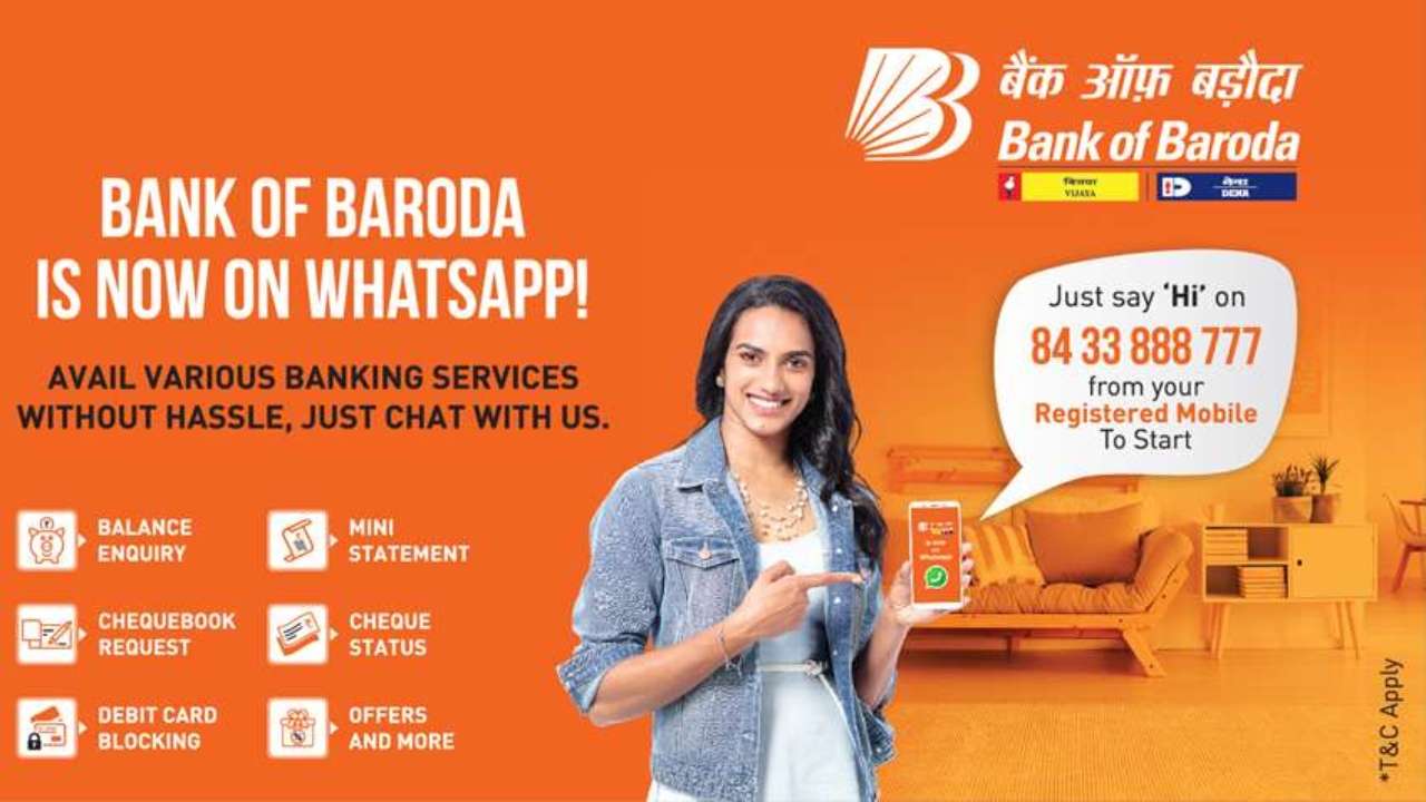 Bank of Baroda Cheque Book Request